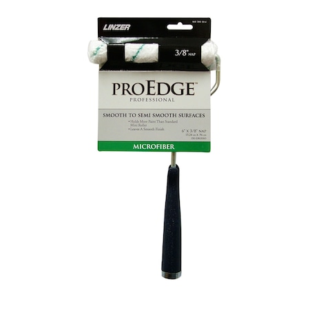 Linzer Linzer Pro Edge 6 in. W Mini Paint Roller Frame and Cover Threaded End MT701 11 6
